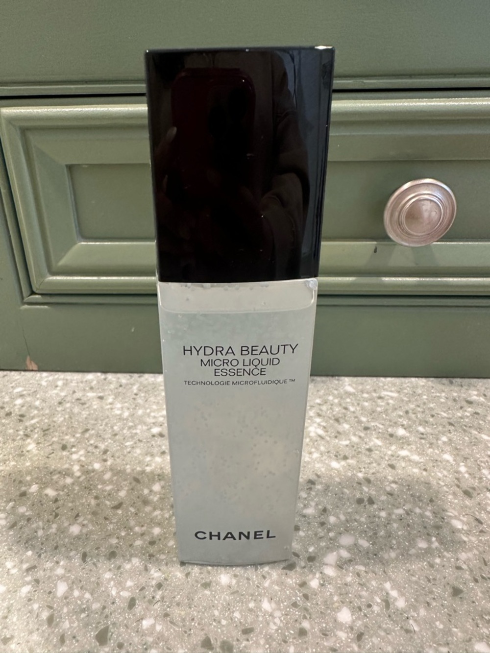 CHANEL Hydra Beauty Micro Liquid Essence - Black & Clear Bottle